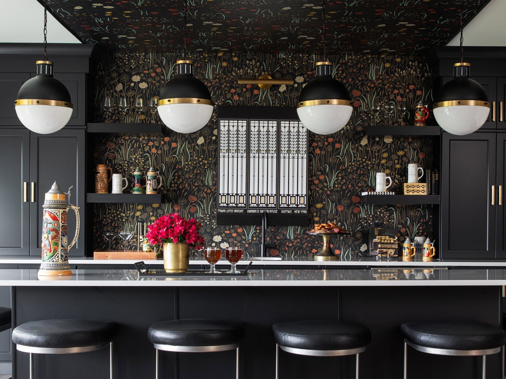 A Pattern-Filled Home: How to Select Statement Wallpaper for Every Room