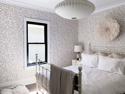 Why Designer Alanna Dunn Chose Peel and Stick Wallpaper for Her Guest Room