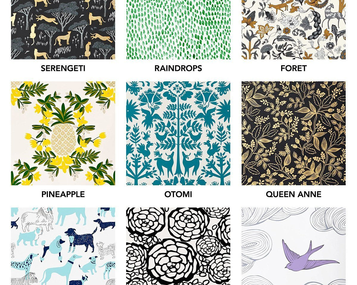 Wallpapered Shelves and Built-ins Roundup