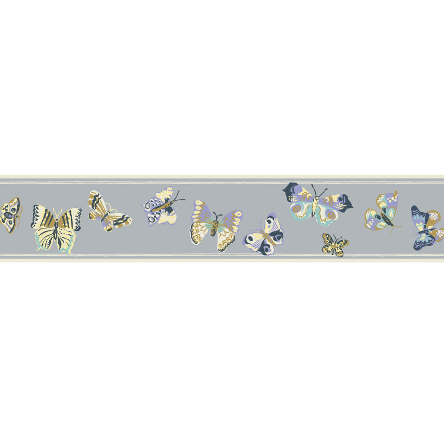 Gray London Town Wallpaper designed by Josie Shenoy