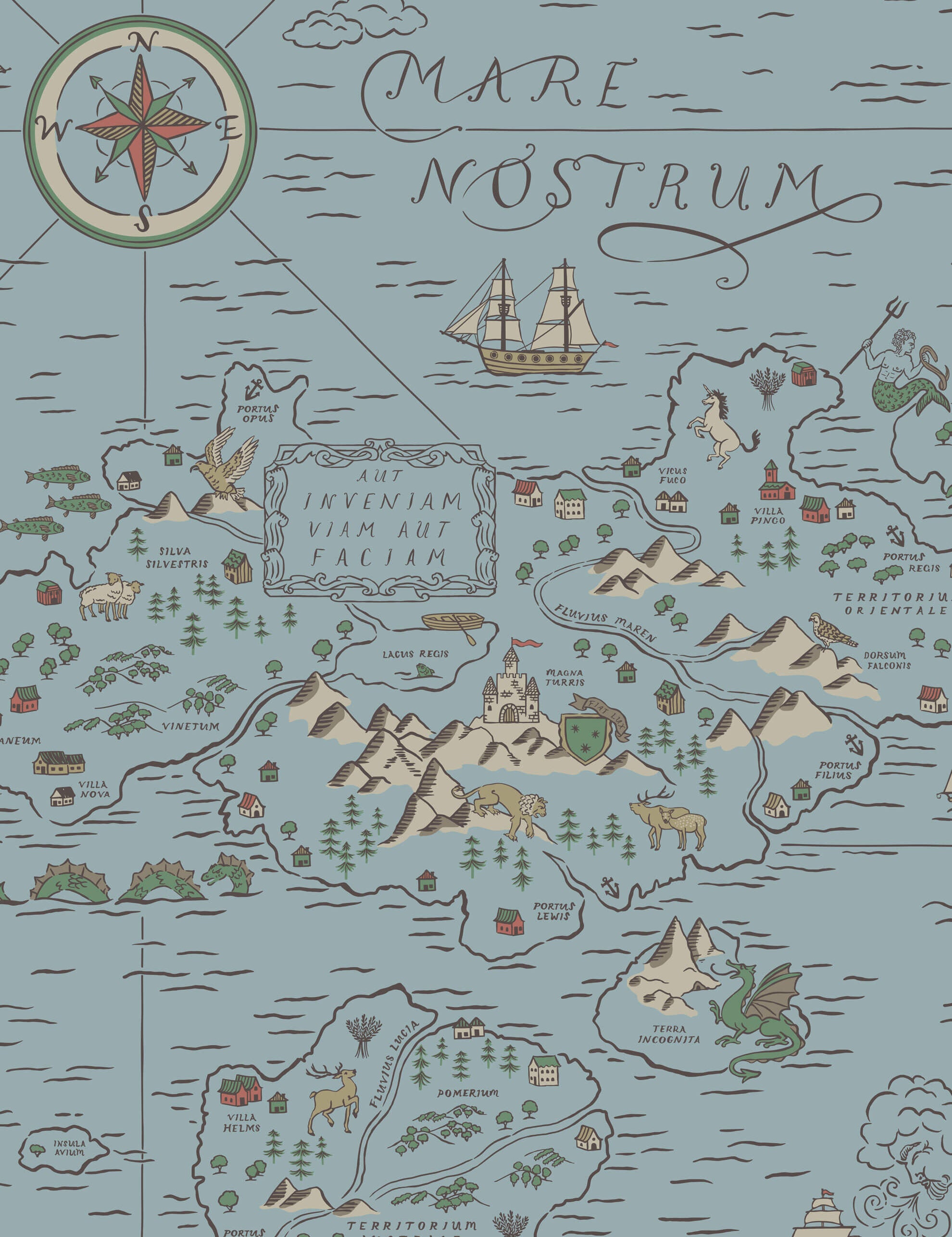 Portolano Wallpaper