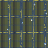 Sweet Pea Plaid Wallpaper