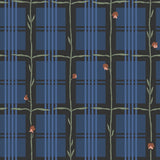 Sweet Pea Plaid Wallpaper