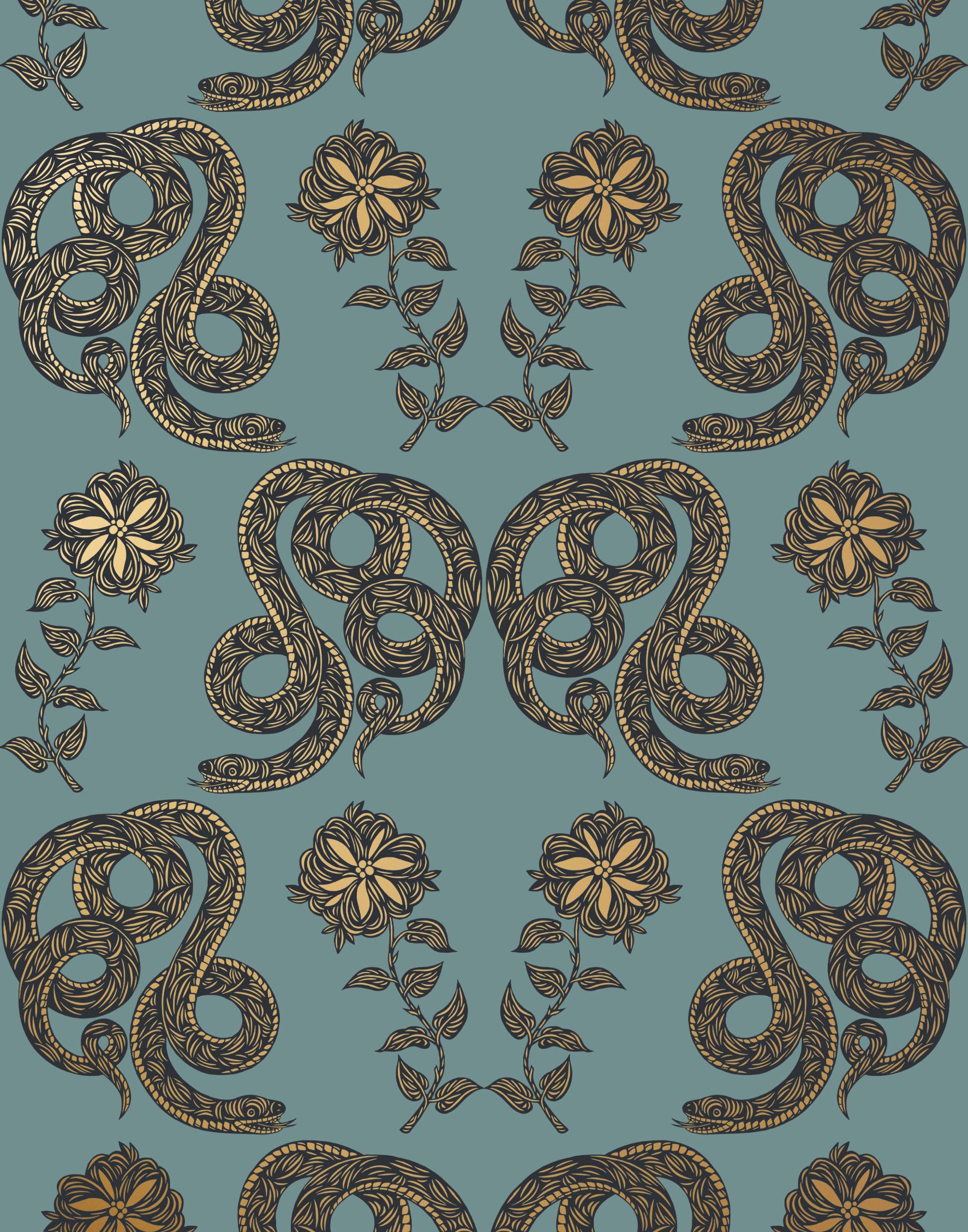 Serpentine Wallpaper