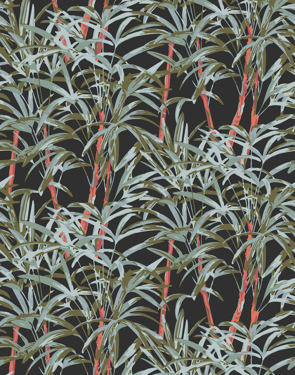 Pattern People Palmer Wallpaper