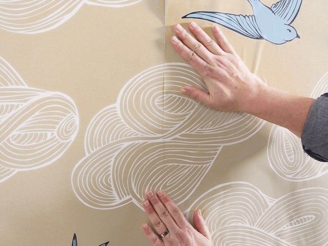 How to Hang Wallpaper l Hygge \u0026 West, image size:1080x810