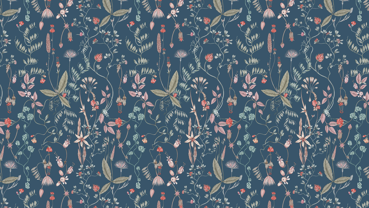 Sonoma in Indigo wallpaper