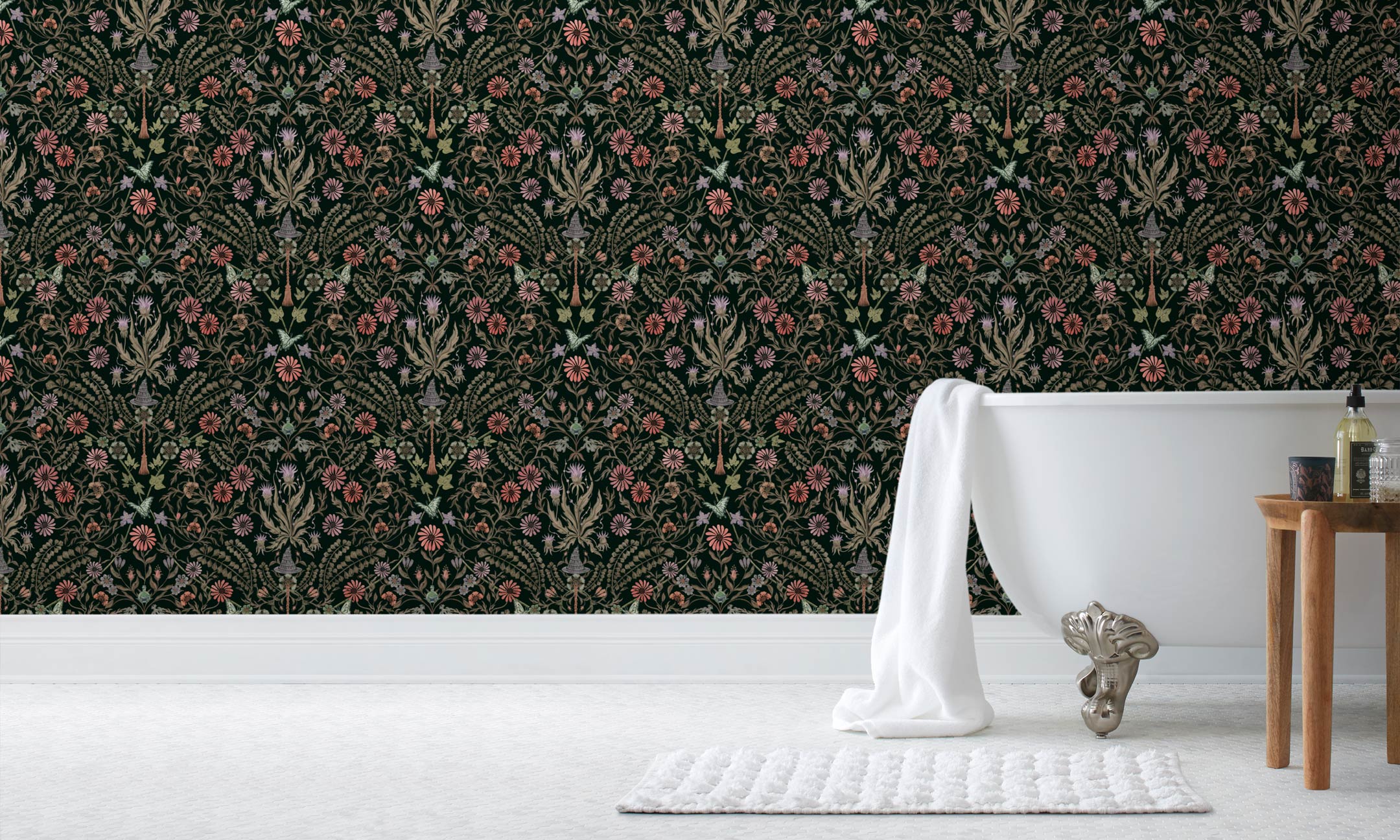 Before and After of Dear Old Shiz wallpaper.