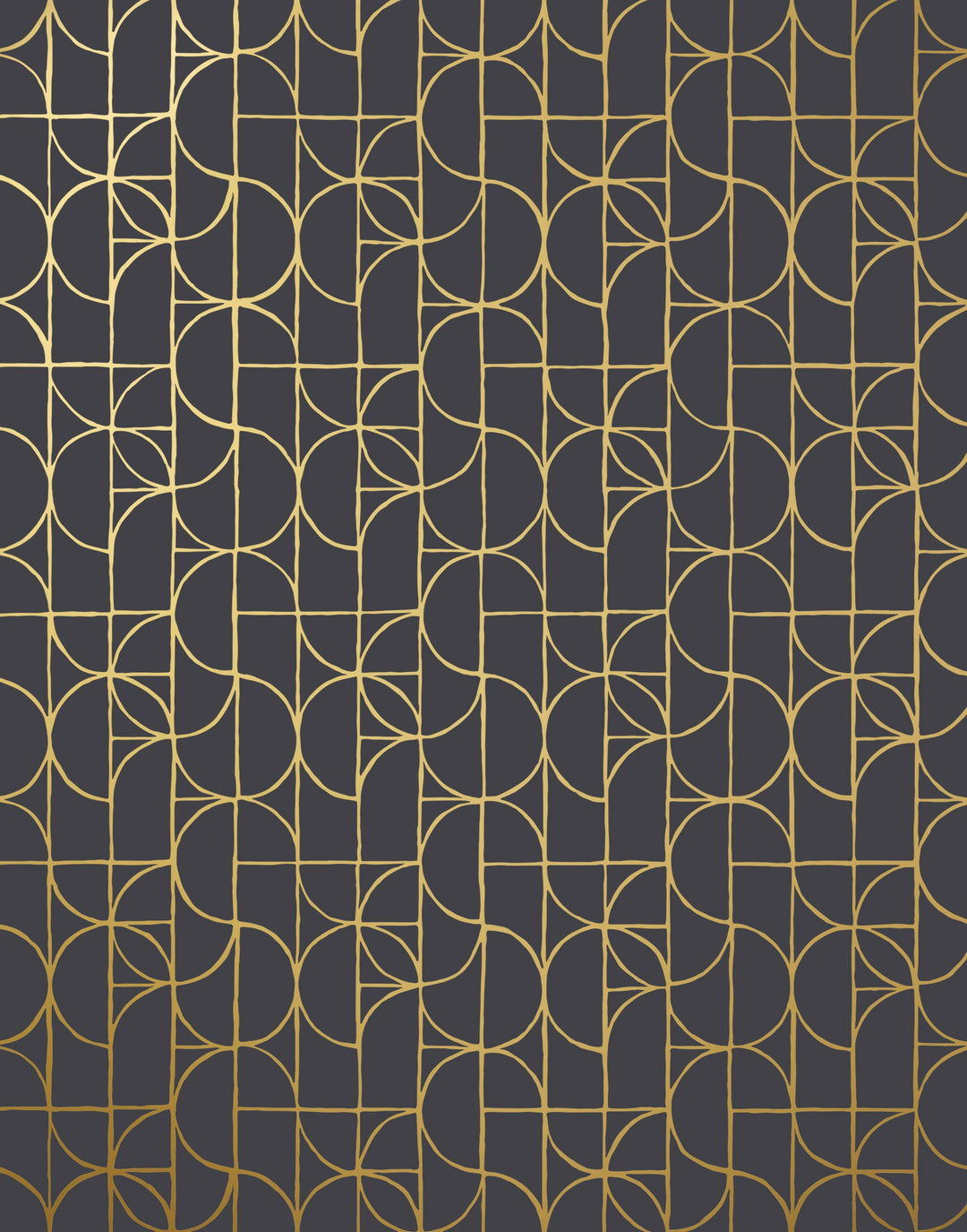 gold geometric pattern wallpaper
