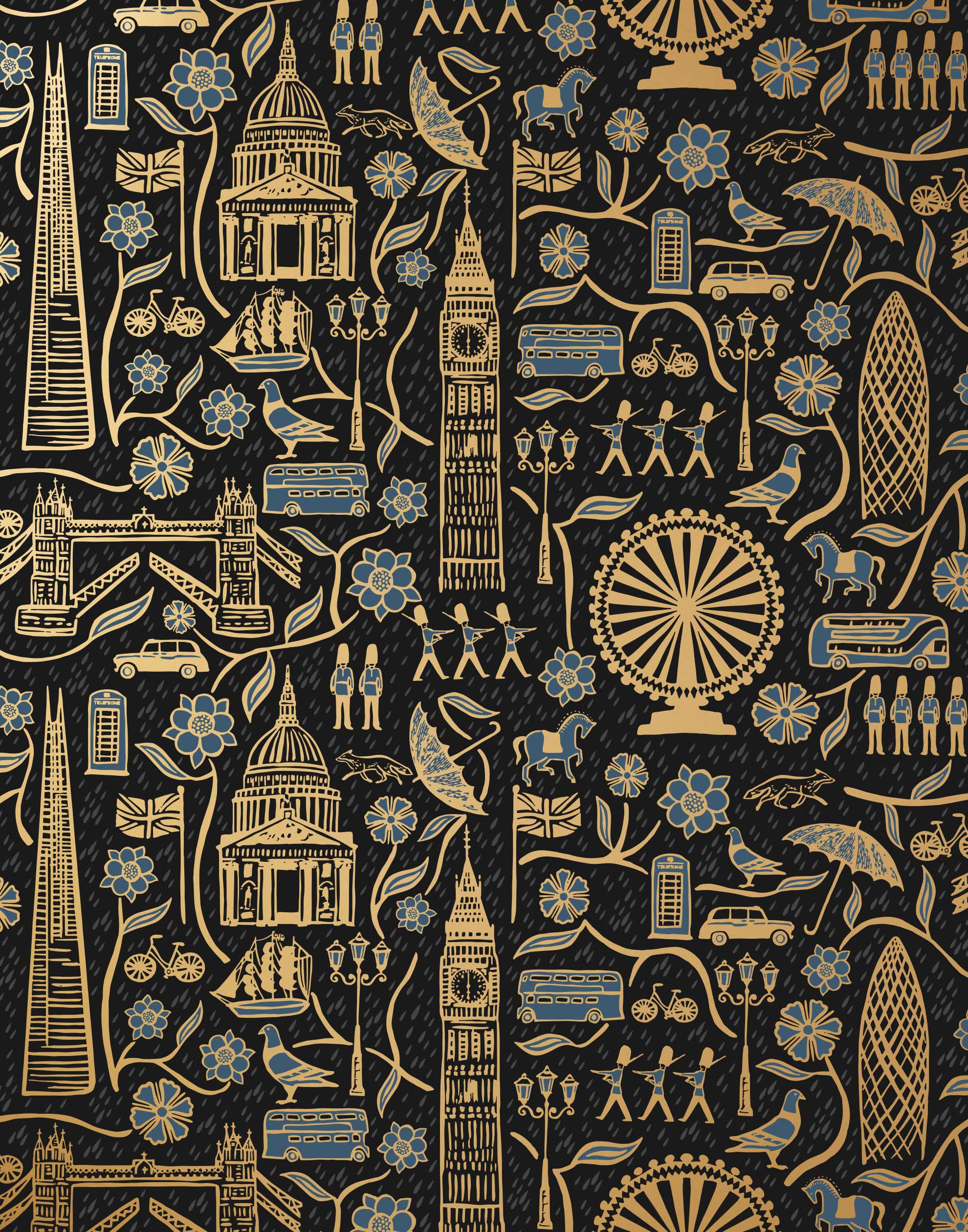 London Town Wallpaper
