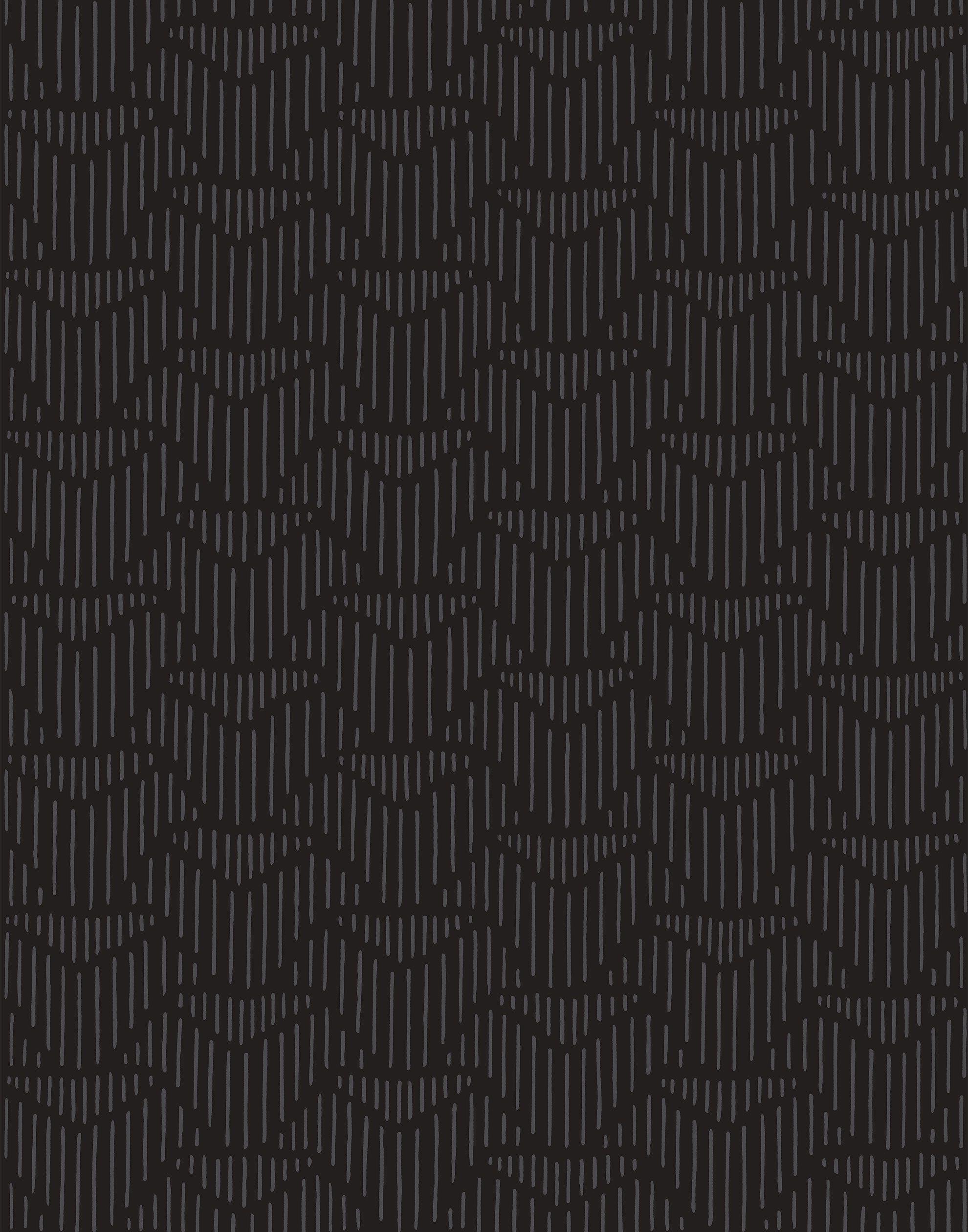 Palma (Ebony) featuring a soft black background with gray geometric pattern