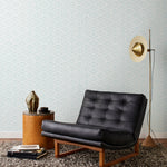 Palma (Pacific) featuring a white background with Pacific blue geometric pattern