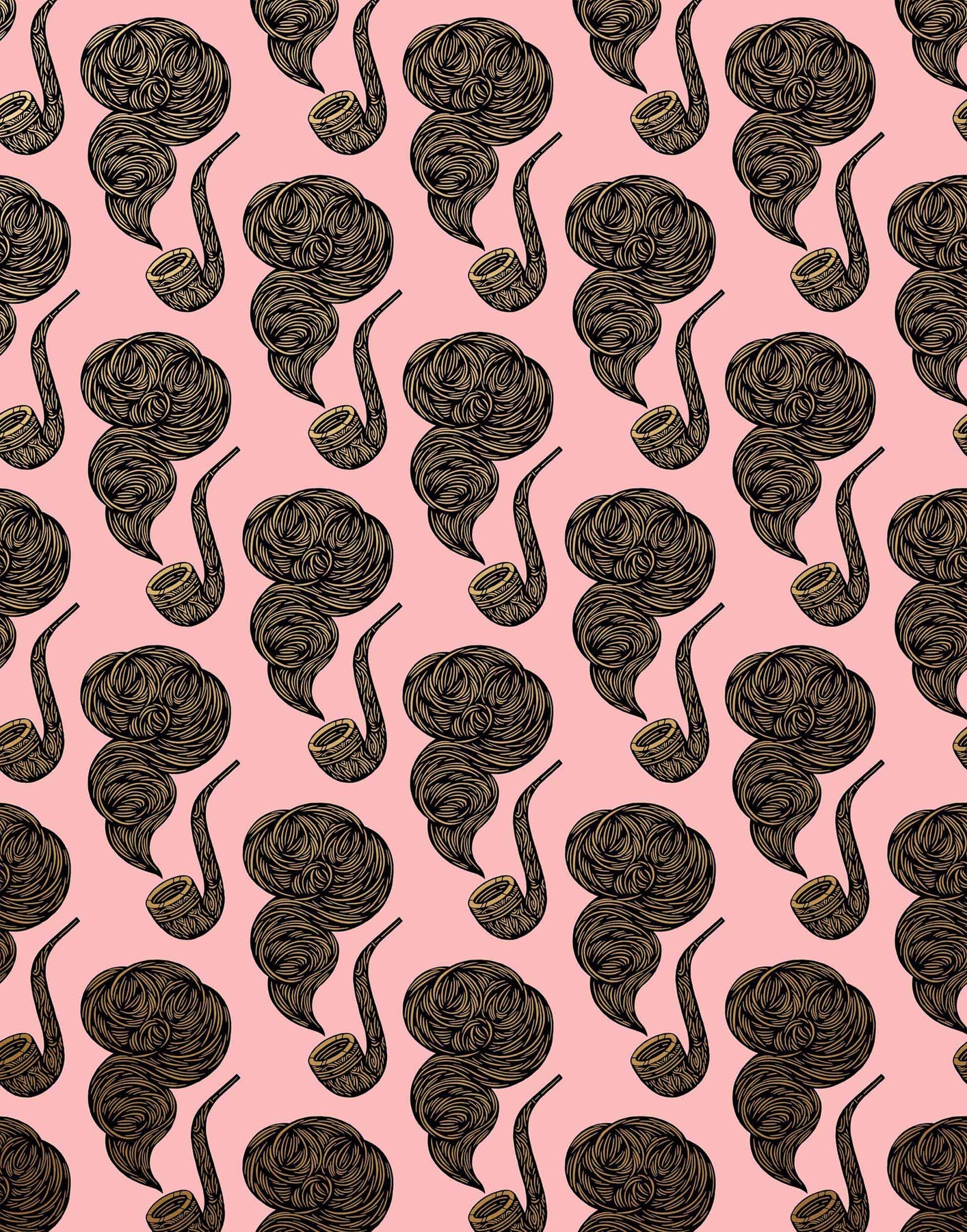Brain Pattern Wallpaper