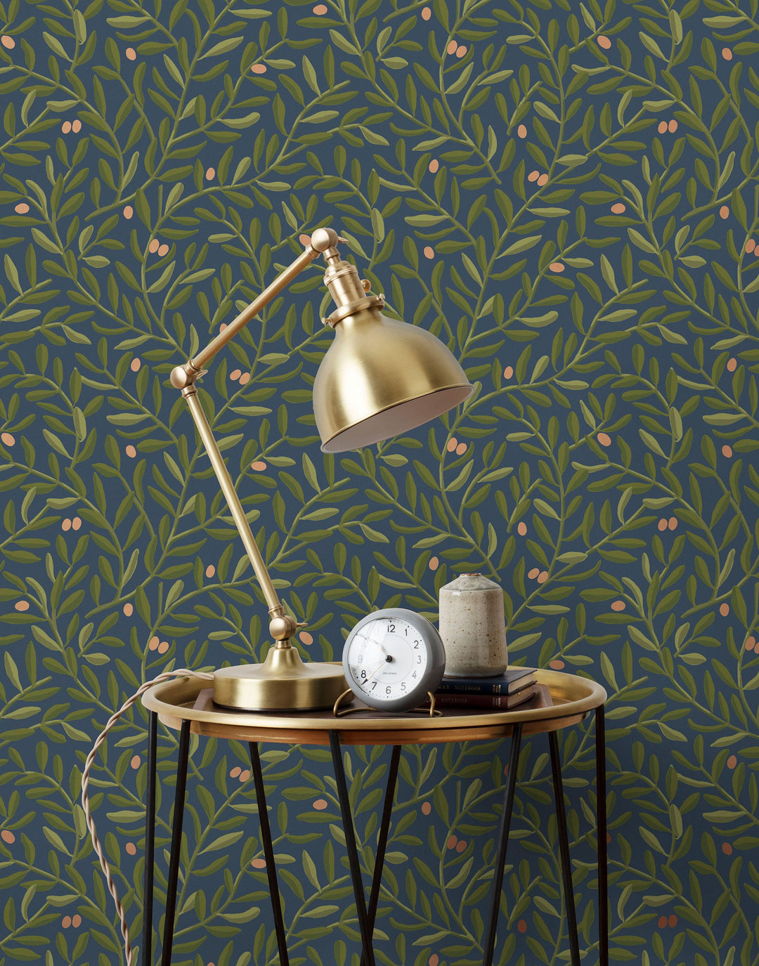 schoolhouse olive grove wallpaper