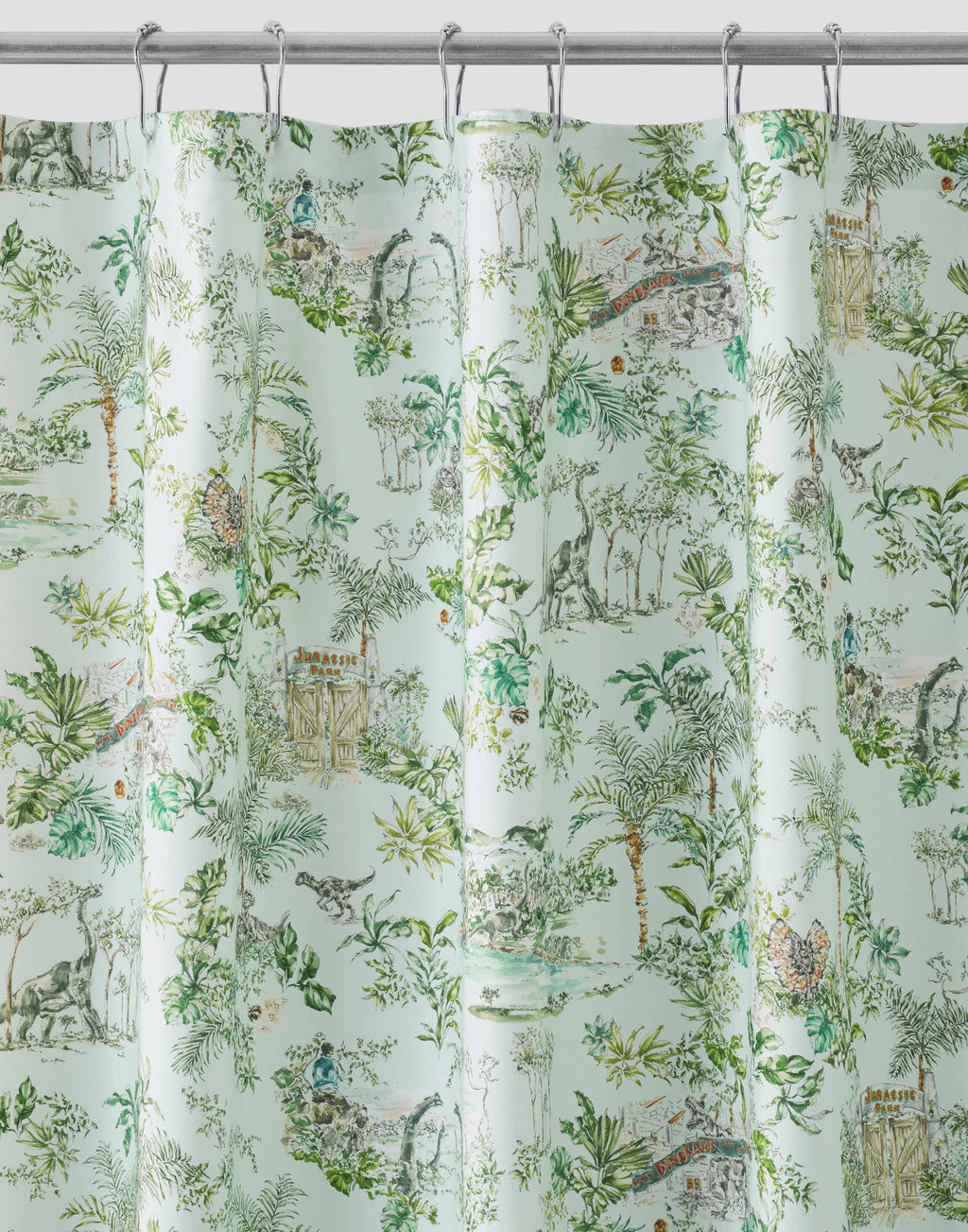 Life Finds a Way Shower Curtain